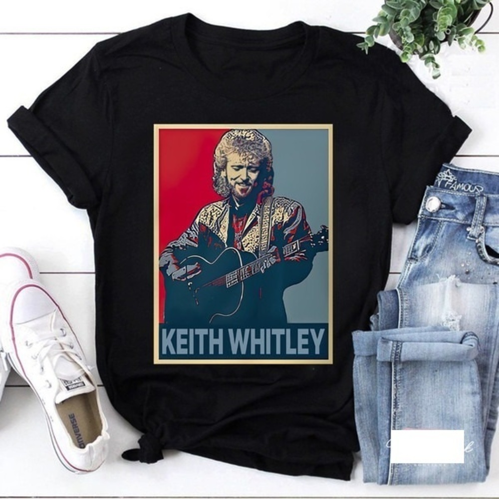 Vintage Retro Keith Whitley T-Shirt, Keith Whitley Shirt